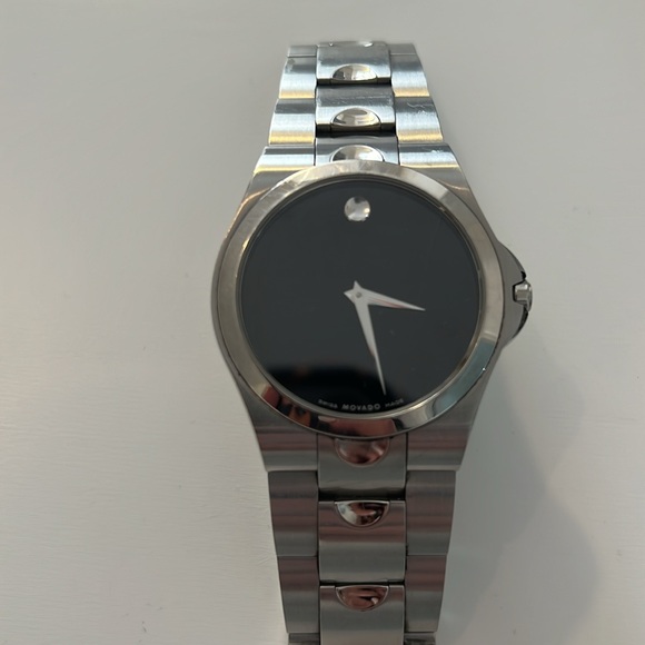 MOVADO Men's Luno Sport Sapphire Crystal Museum Dial Watch 84 E7 1850 . - Picture 3 of 6